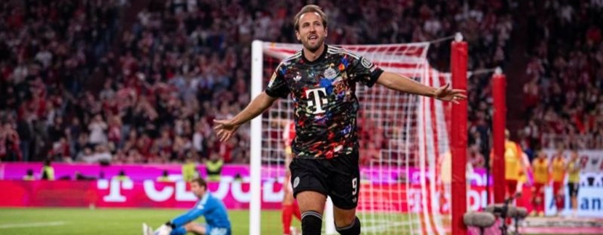 Kane reaches 100 Bundesliga goals in record time