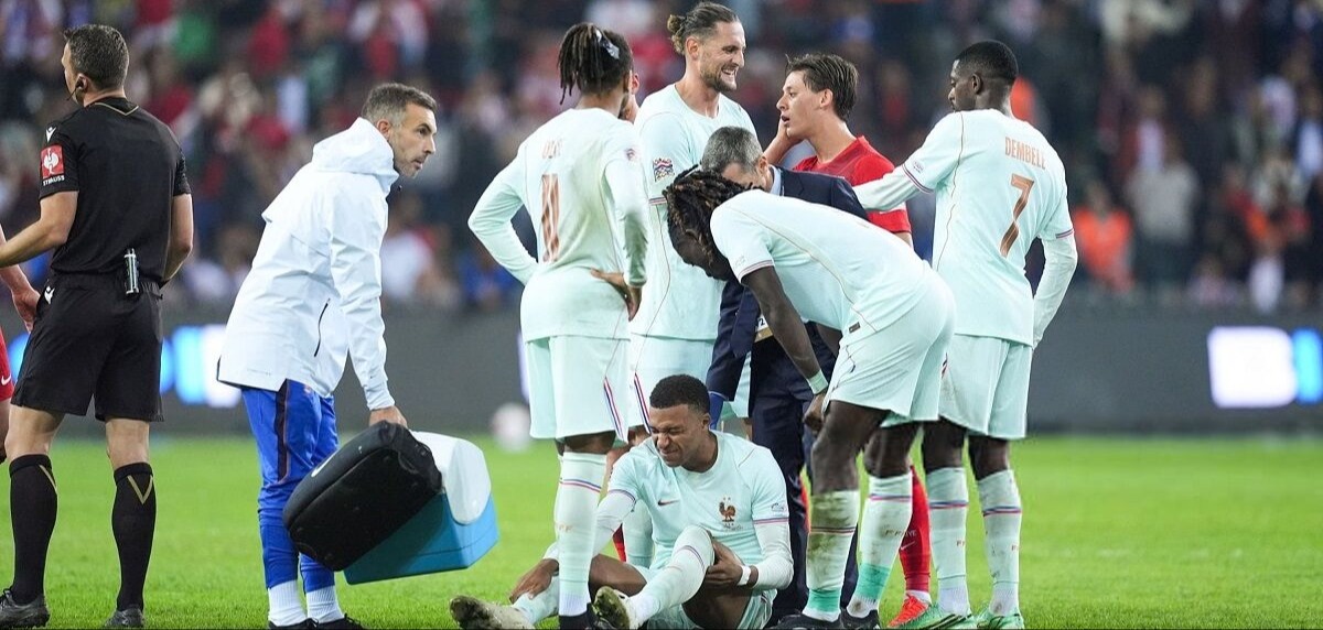 Mbappé to leave France camp after tendon injury