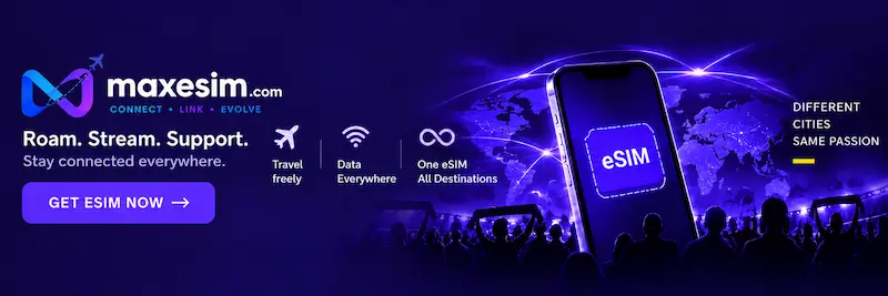 maxesim — stay connected in 200+ countries with a travel eSIM